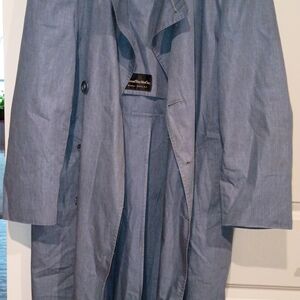 Dior Classic Blue Trench Coat